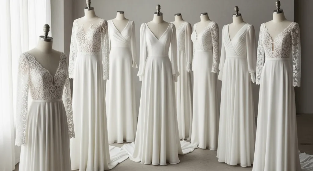 24 Stunning long sleeve wedding dress That Looks Timeless and Elegant.webp