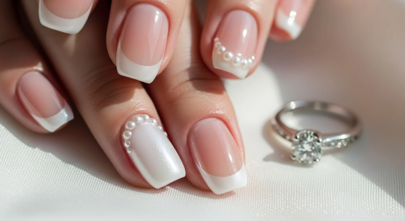 25 Soft Bridal Nail Designs That Photograph Beautifully