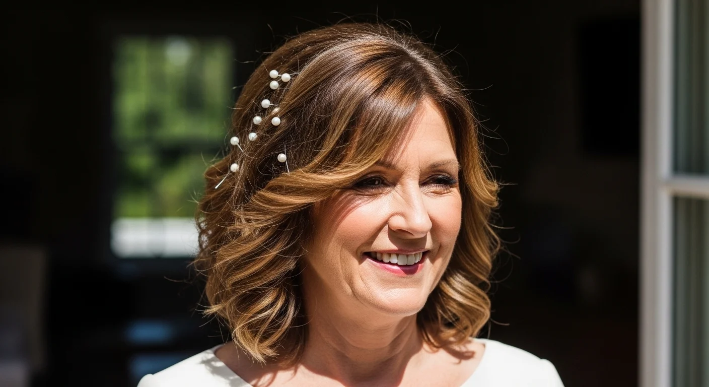 28 Aesthetic Mother of the Bride Hairstyles for Medium Length Hair for Balanced, Beautiful Shape