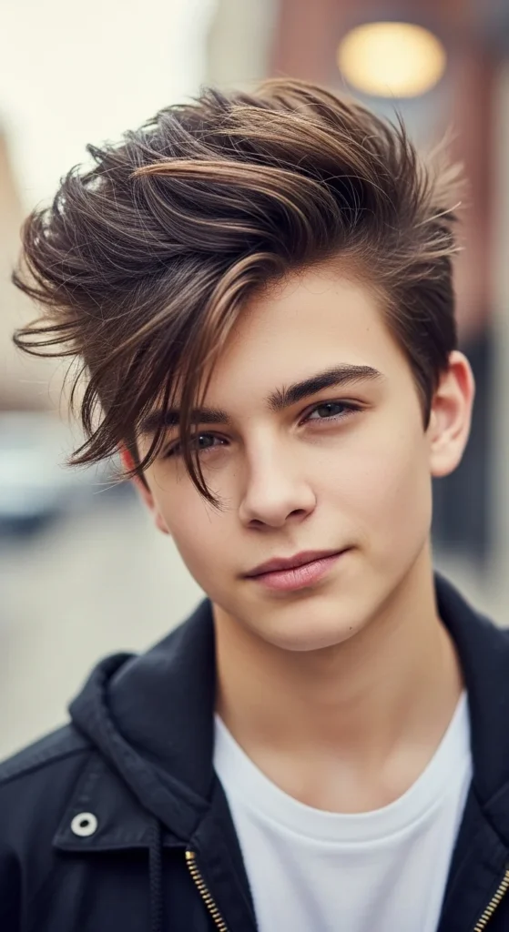 3. Messy Quiff for Older Teens.webp