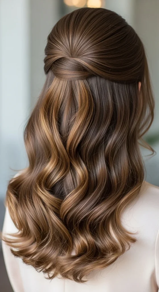 4. Half-Up Half-Down With Loose Waves.webp