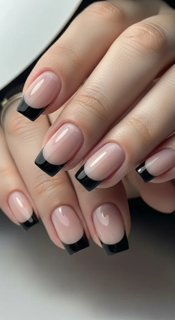 4. Micro Black French Tips.webp