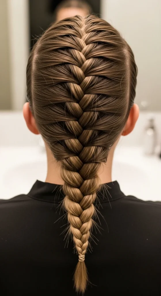 5. Classic French Braid for Second-Day Hair.webp
