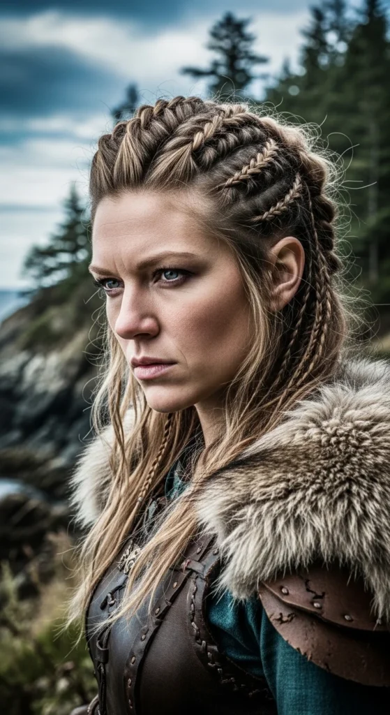 5. Lagertha-Inspired Warrior Braid.webp