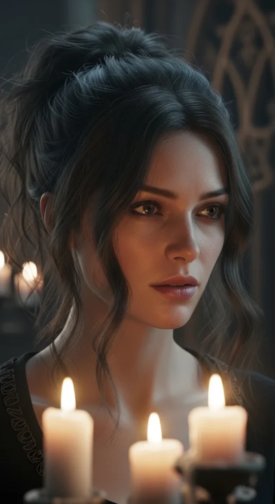 5. Messy Half-Up with Face Tendrils.webp