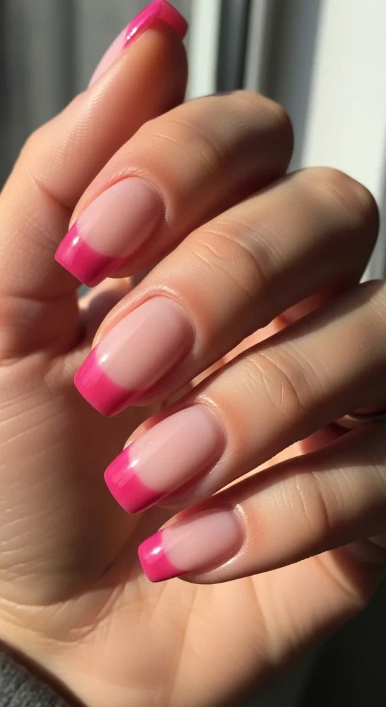 5. Ombre Pink Tips in Under 30 Minutes.webp