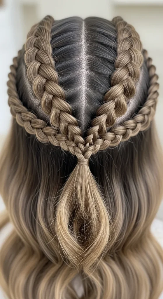 5. Rope Braids for Quick Viking Look.webp
