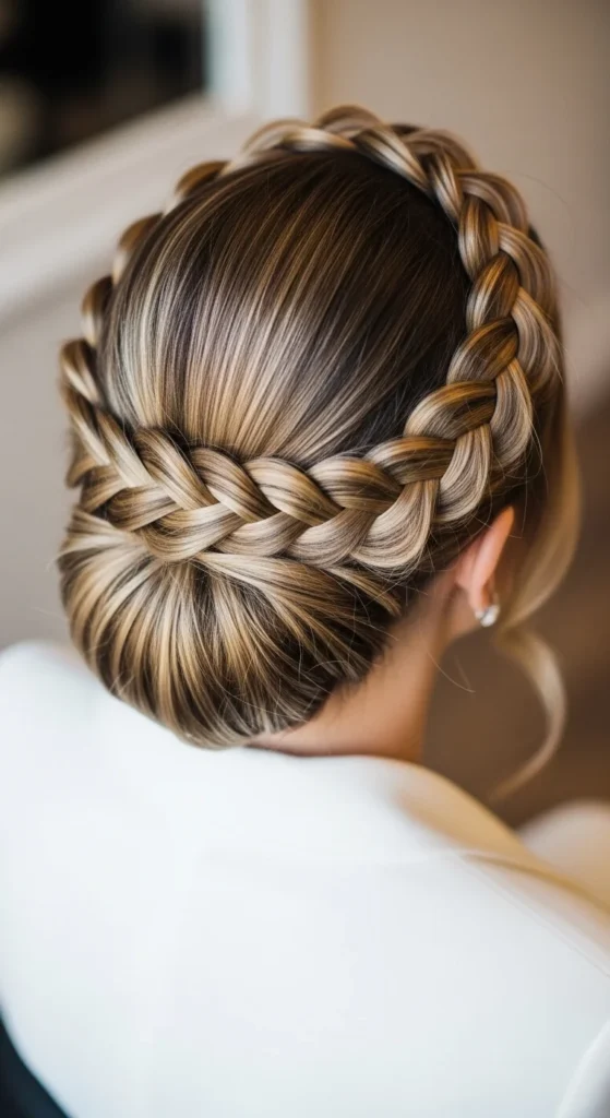6. Crown Braid Updo.webp
