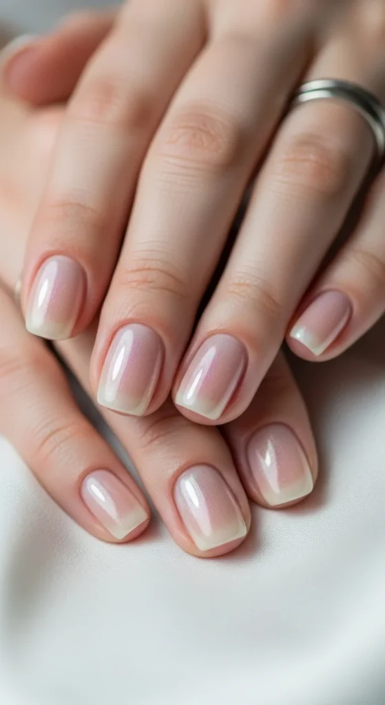 7. Glazed Donut Bridal Nails.webp