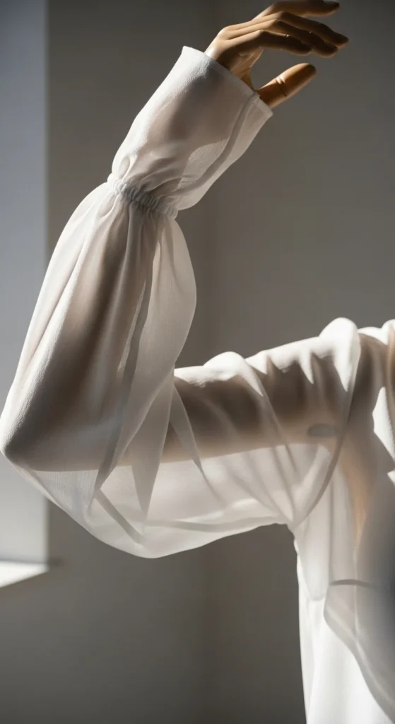 8. Chiffon Sleeves for Warm Weather Weddings.webp