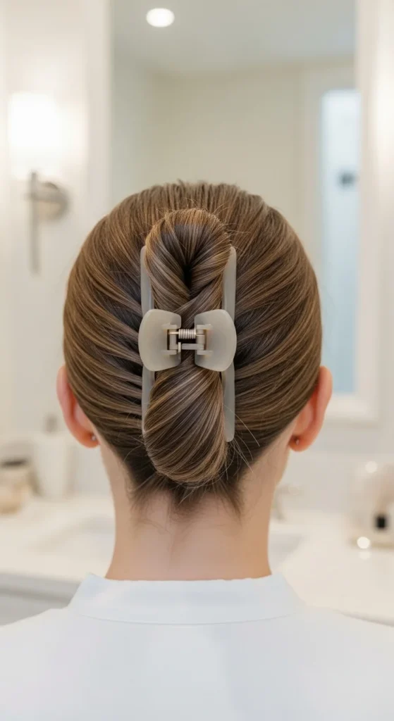 8. Claw Clip French Twist.webp