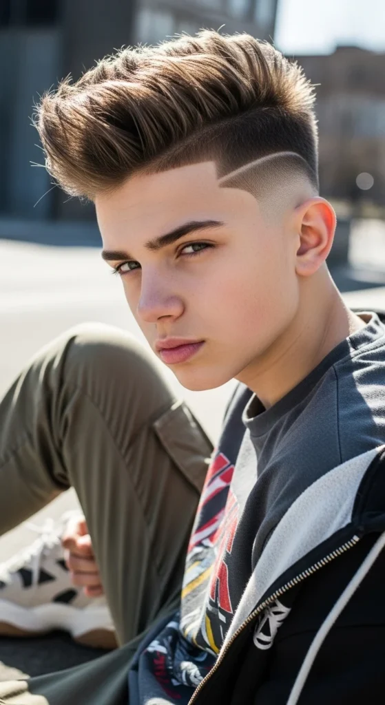 9. High Taper Fade with Textured Top.webp