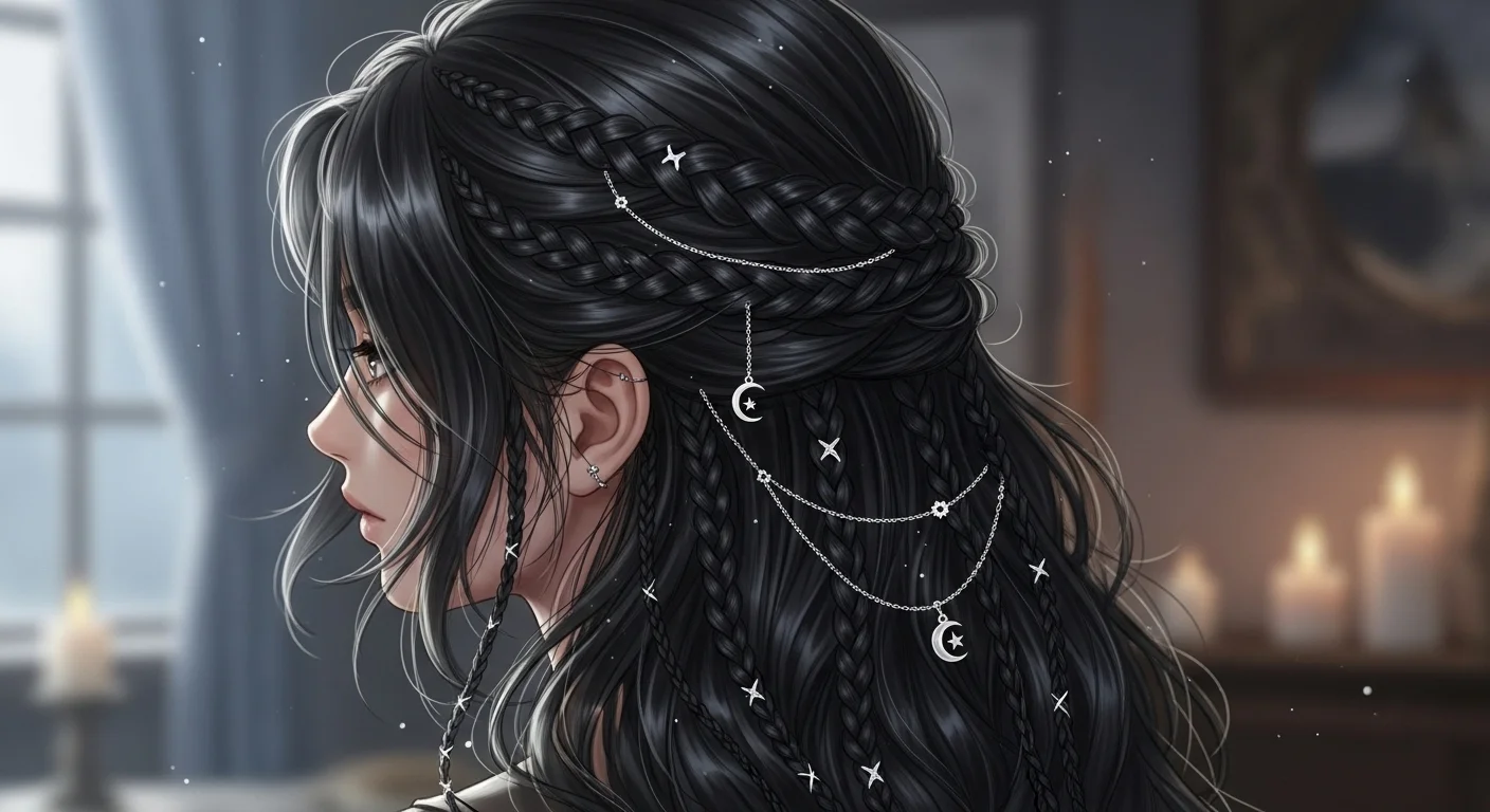 How to Add Braids to a Witch Hairstyle for Instant Texture and Magic