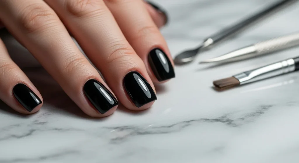 How to Do Black Nails at Home for a Clean Salon-Worthy Finish.webp