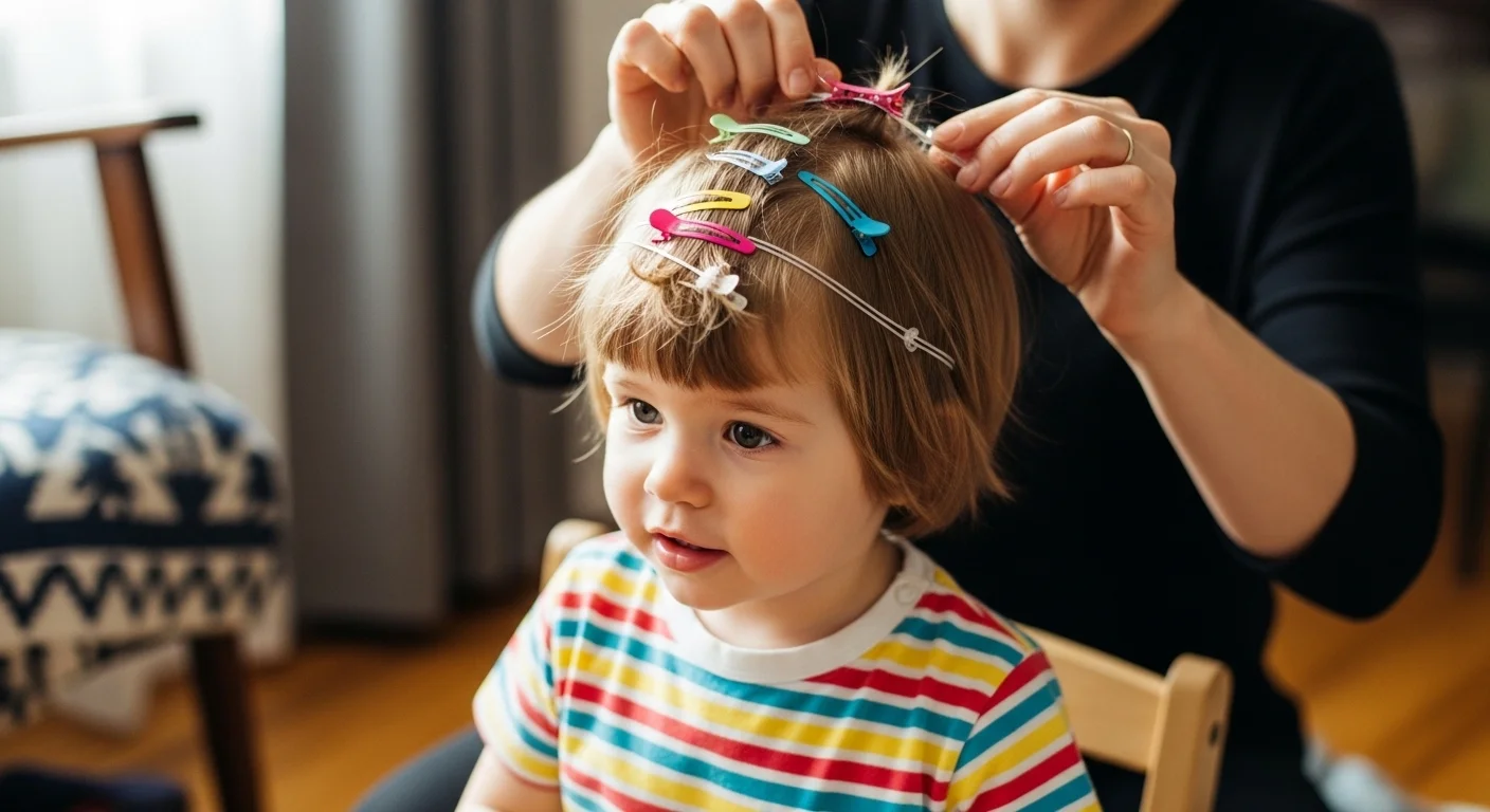 How to Do Hairstyles for Little Kids with Short Hair (Quick Clips and Mini Sections)