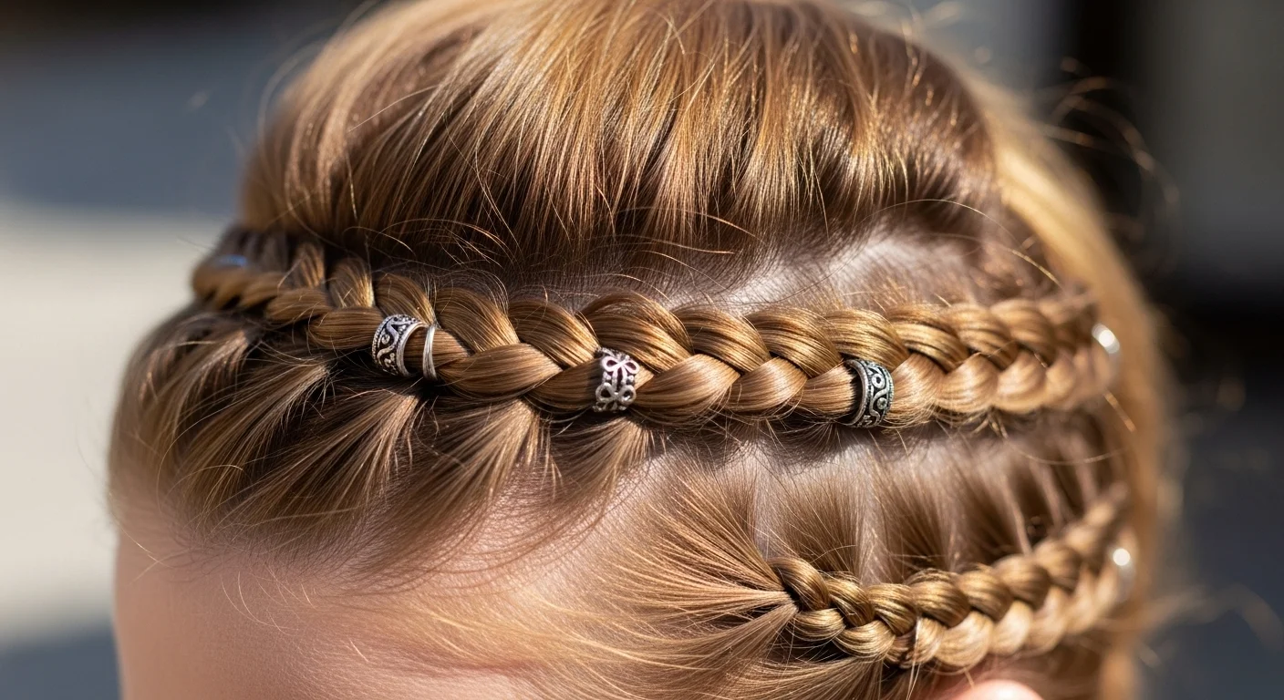 How to Do Viking Braids for Thin Hair (So They Look Fuller and Hold Longer)