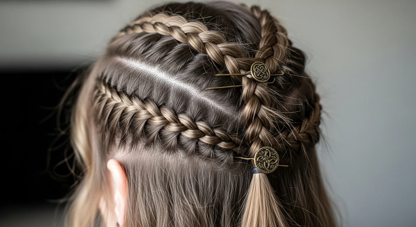 How to Do Viking Braids on Short Hair (Quick Sections, Big Impact)