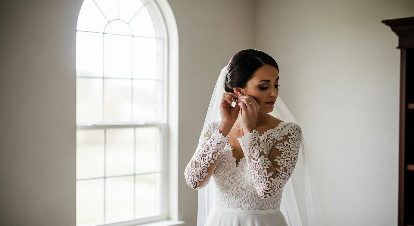 How to Style a Long Sleeve Wedding Dress for a Polished Bridal Look