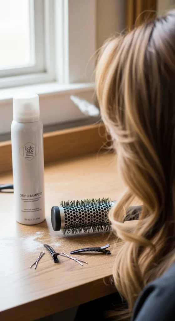The 3-Minute Morning Routine for Long Curtain Bangs.webp