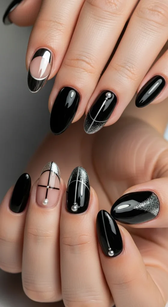 black nails aesthetic.webp