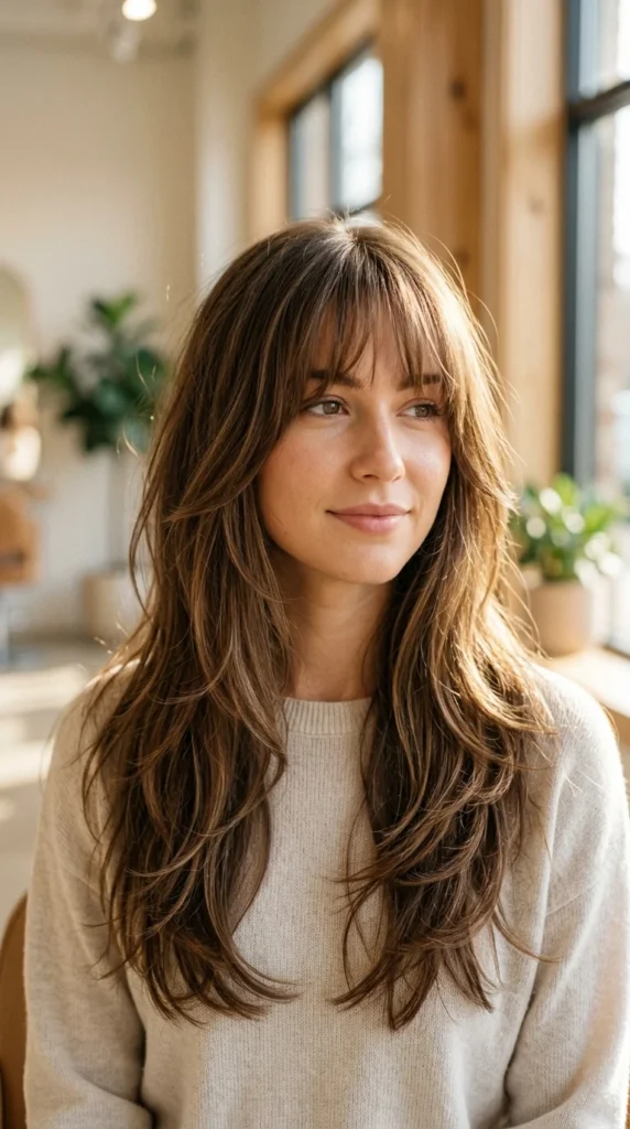 10. Long Hair With Feathered Bangs.webp