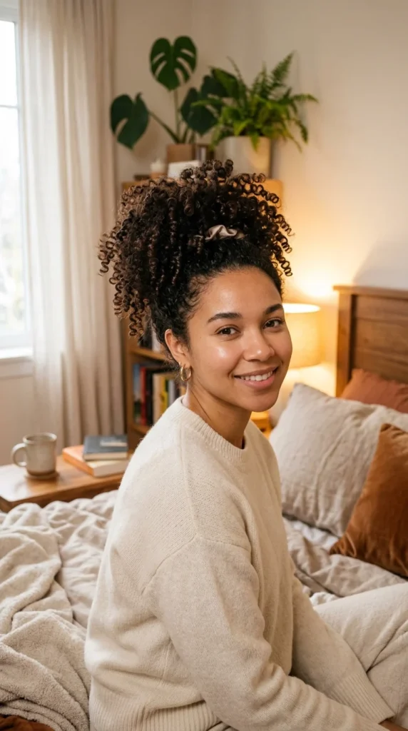 10. Pineapple Updo for Sleep and Style.webp