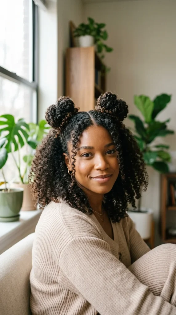 11. Double Mini Buns for Playful Volume.webp