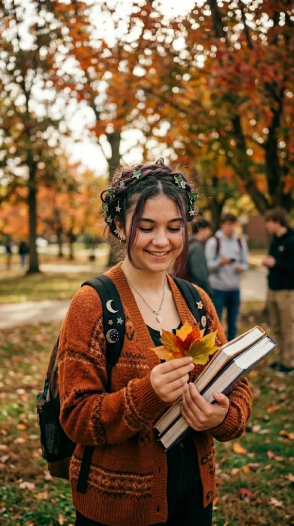 12. Soft Forest Witch Updos With Tiny Accessories.webp