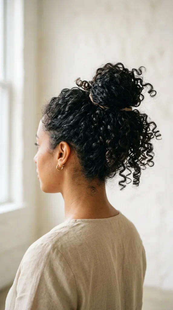 13. The Looped Pony Curly Bun.webp