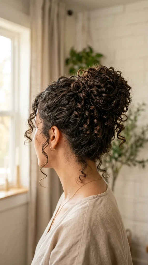 16. The Curl-Cream Defined Messy Bun.webp