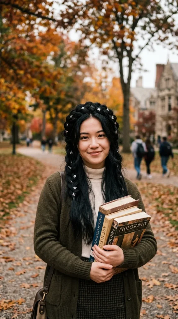 2. Braided Crown Hairstyles With Witchy Energy.webp