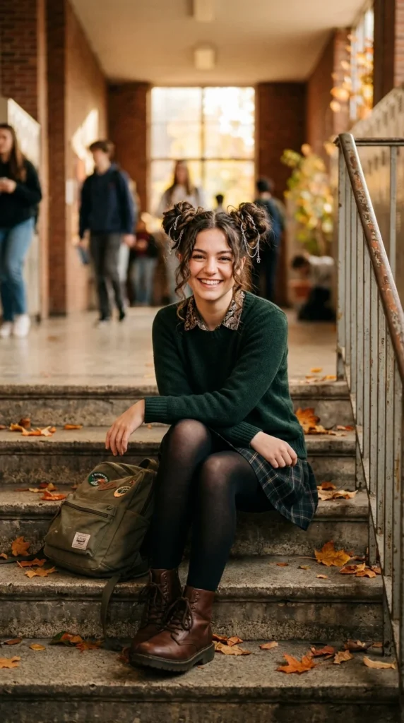 4. Space Buns for Cute School Witch Looks.webp