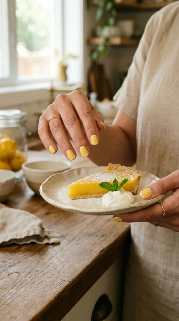 6. Buttery Yellow Minimal Nails.webp