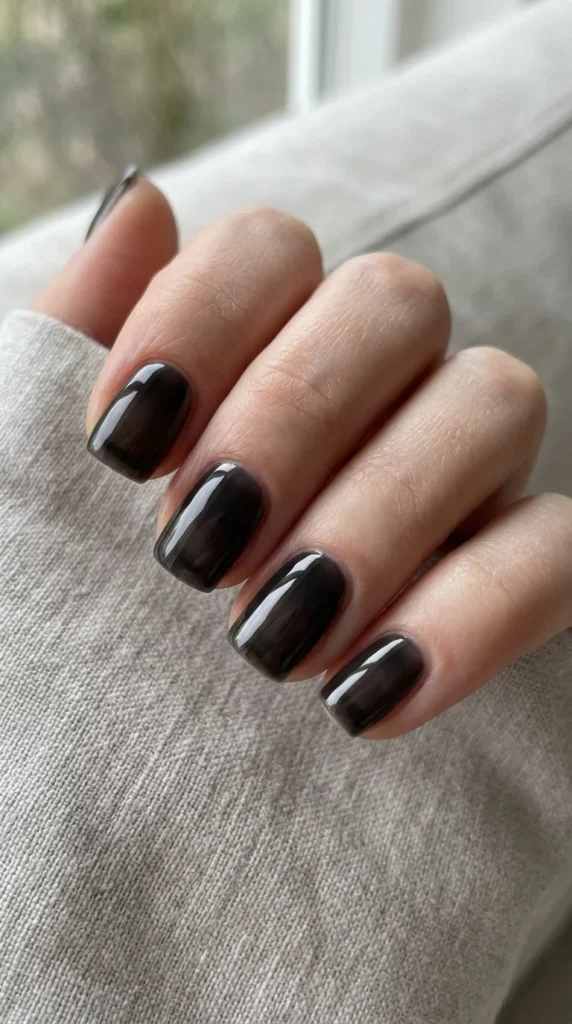 9. Jelly Black Translucent Nails.webp
