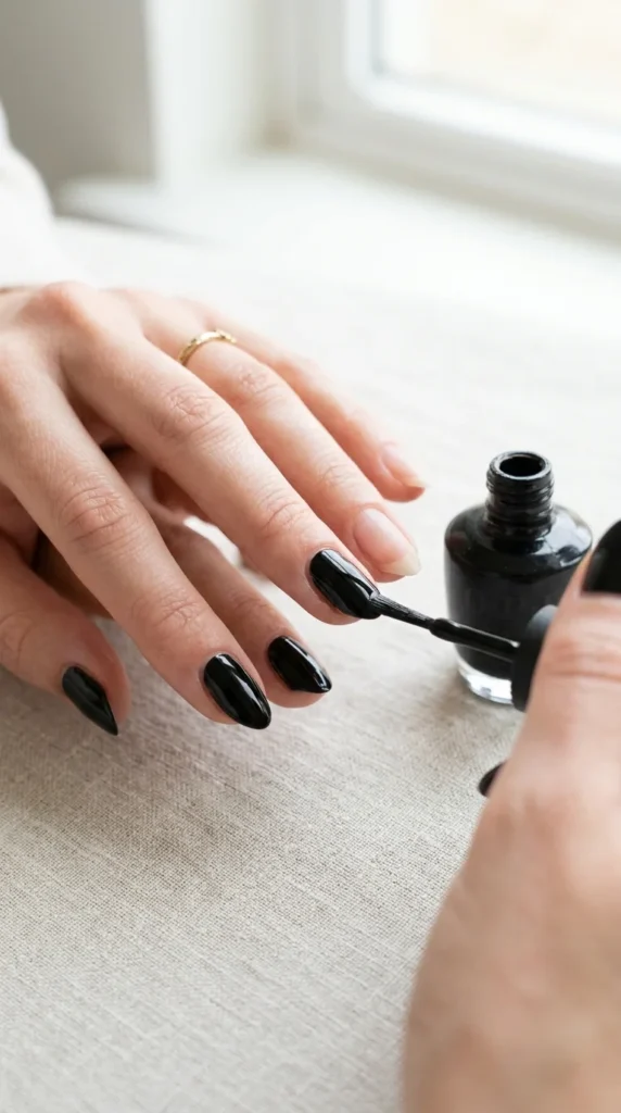 Apply Black Polish the Right Way (Thin Layers Only).webp