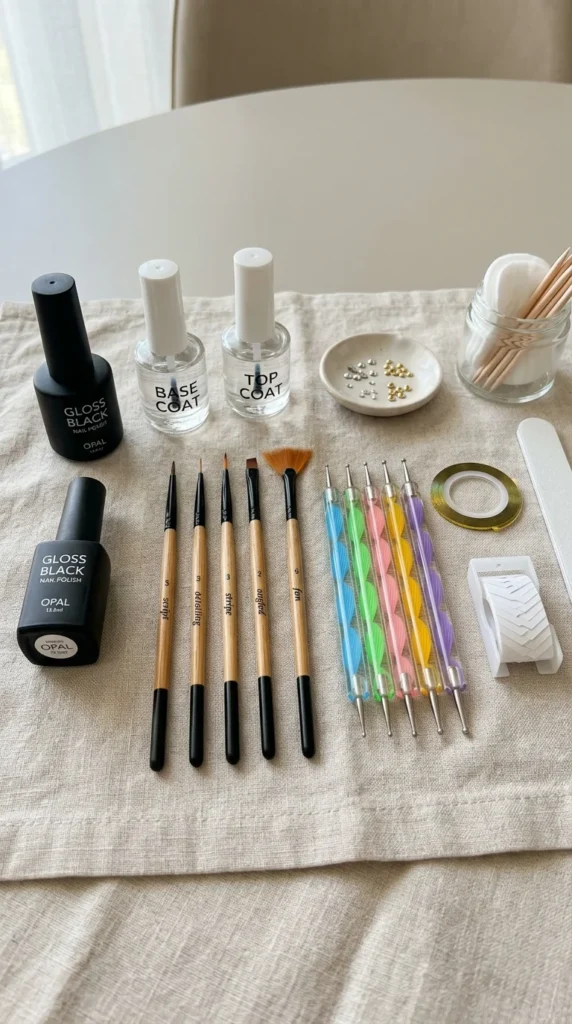 Tools That Make Black Nail Art Easier.webp