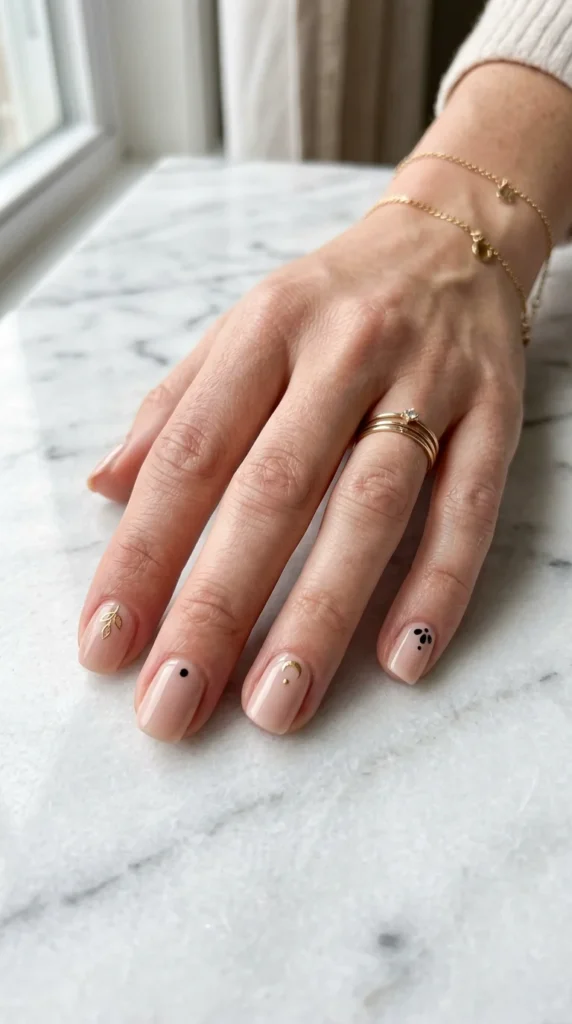 how to create simple nail art for short nails.webp