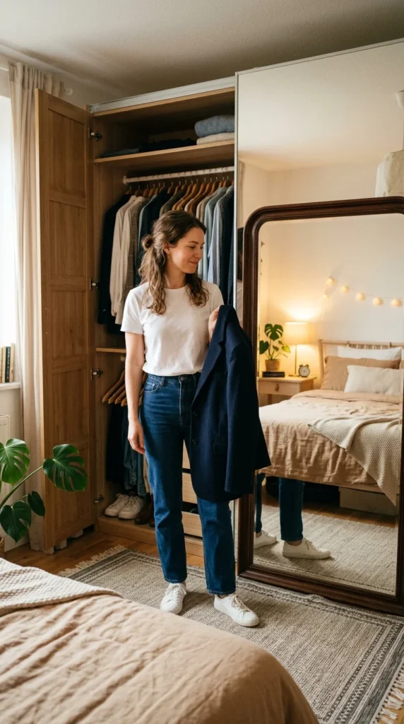 how to make a casual dinner date outfit look classy