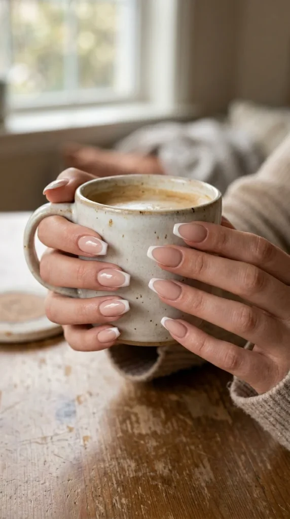 1. Micro French Coffin Nails.webp