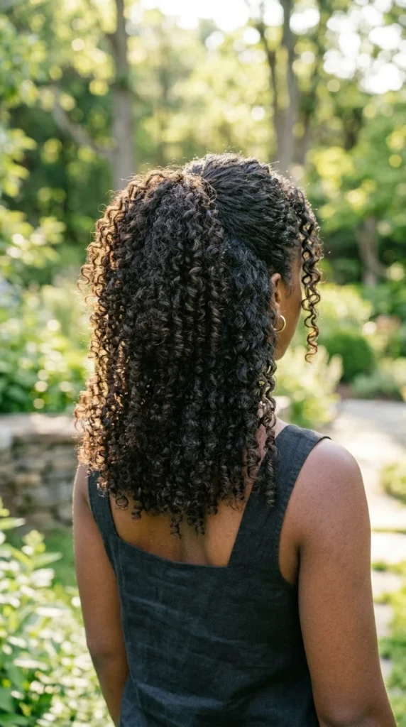 13. High Half-Up Ponytail with Defined Curls.webp