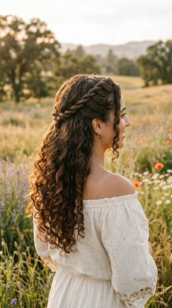 17. Boho Rope Braids with Loose Curls.webp