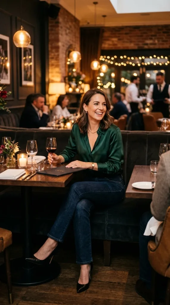 17. Dark Jeans and a Silk Blouse.webp