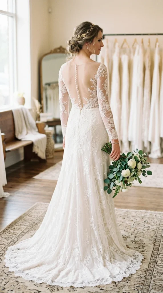 19. Illusion Back Minimal Lace Dress.webp