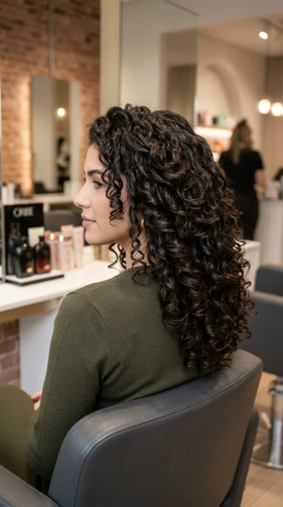 20. Curly Cut with Glossy Defined Finish Layers.webp