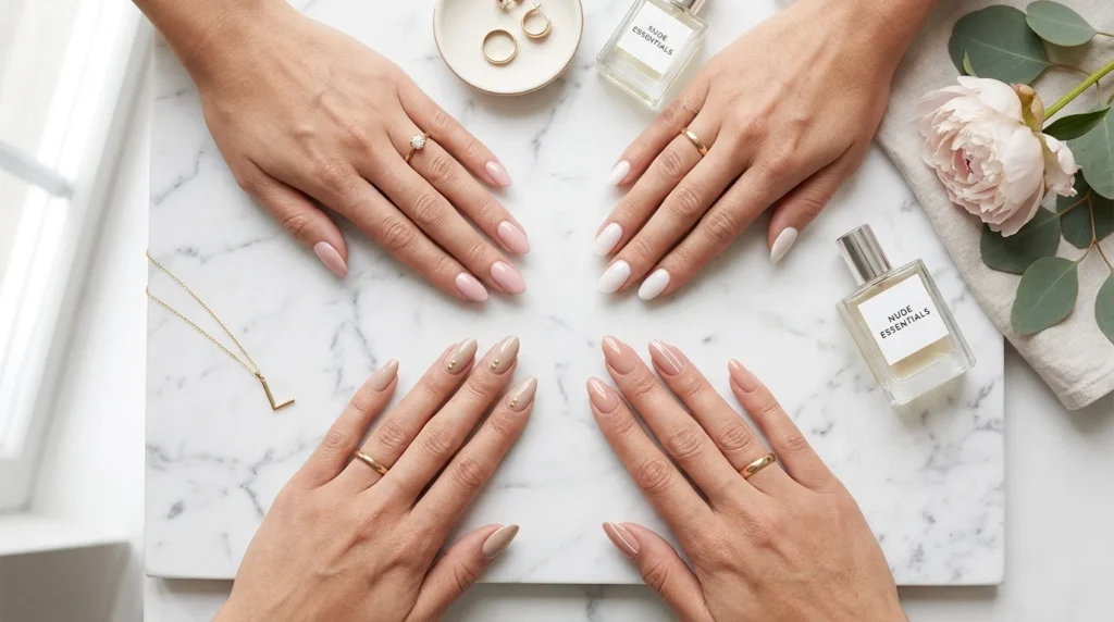23 Aesthetic simple gel nails That Stay Polished Longer.webp