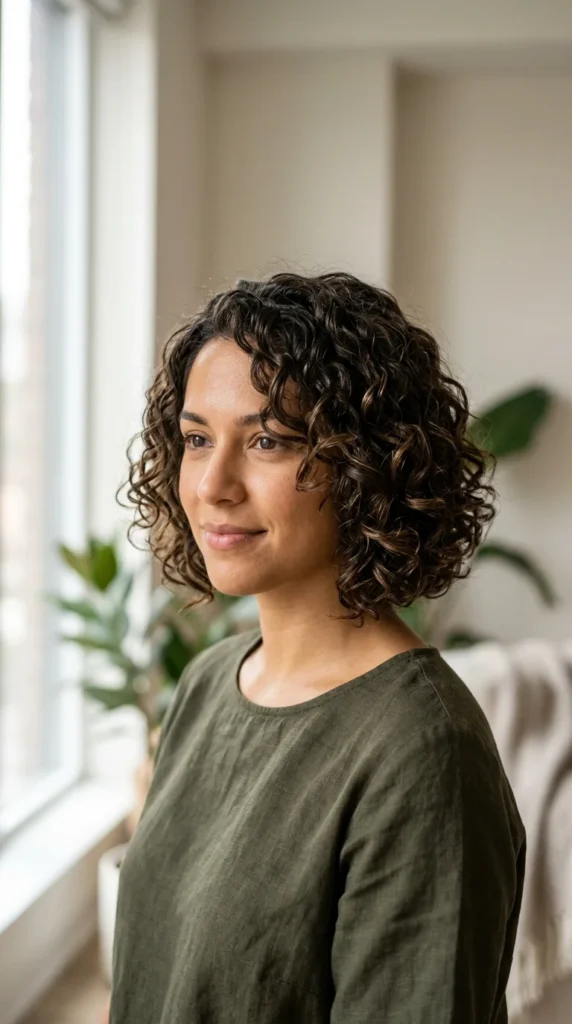 3. Curly Bob with Internal Layers.webp