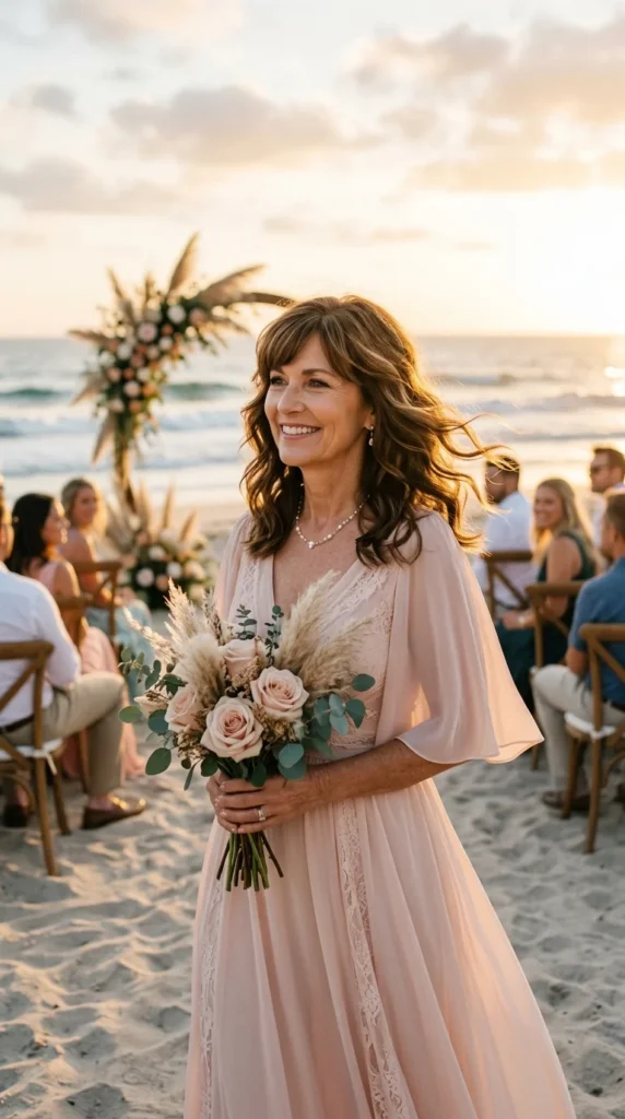 5. Soft Waves with Side Bangs for Relaxed Weddings.webp
