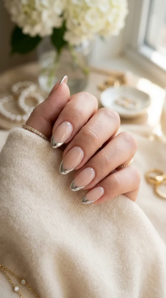 6. Subtle Silver Chrome Tips.webp