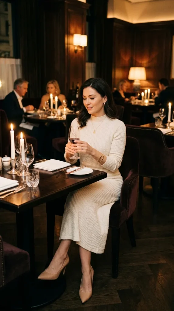 9. Chic Knit Dress for a Refined Look.webp