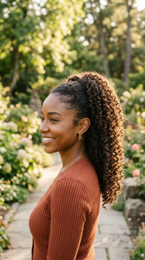 9. Textured Curly Ponytail with Lived-In Grip.webp